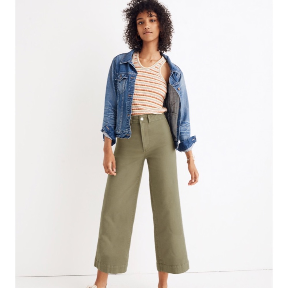 Wide leg pants
